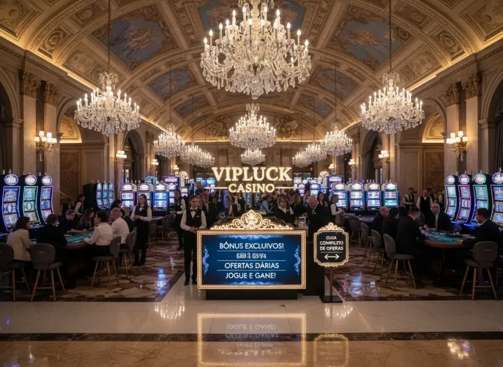Vipluck casino bonus - Guia completo de ofertas
