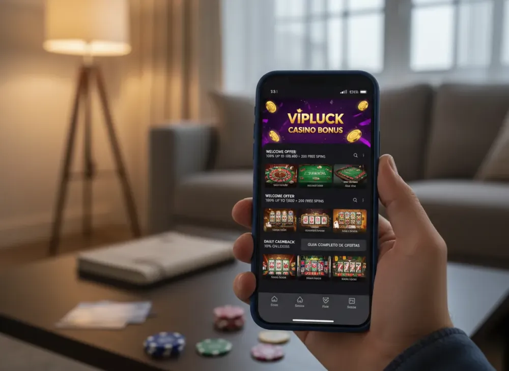 Vipluck casino bonus - Guia completo de ofertas